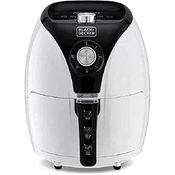 Black and Decker Air Fryer 3.5L/1.2Kg Manual Control AeroFry - AF220-B5