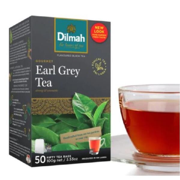 Dilmah Earl Grey Tea - 50 Tea Bags