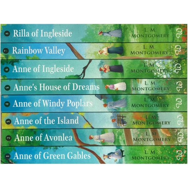 Complete Anne of Green Gables 8 Volumes Box Set by L M Montgomery