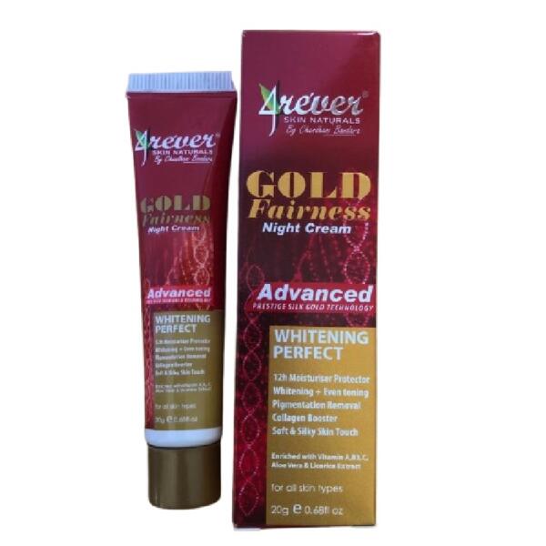 4Rever Gold Fairness Night Cream 20g