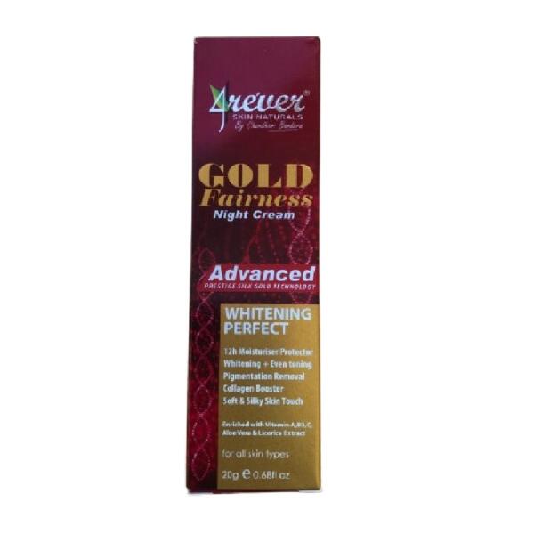 4Rever Gold Fairness Night Cream 20g